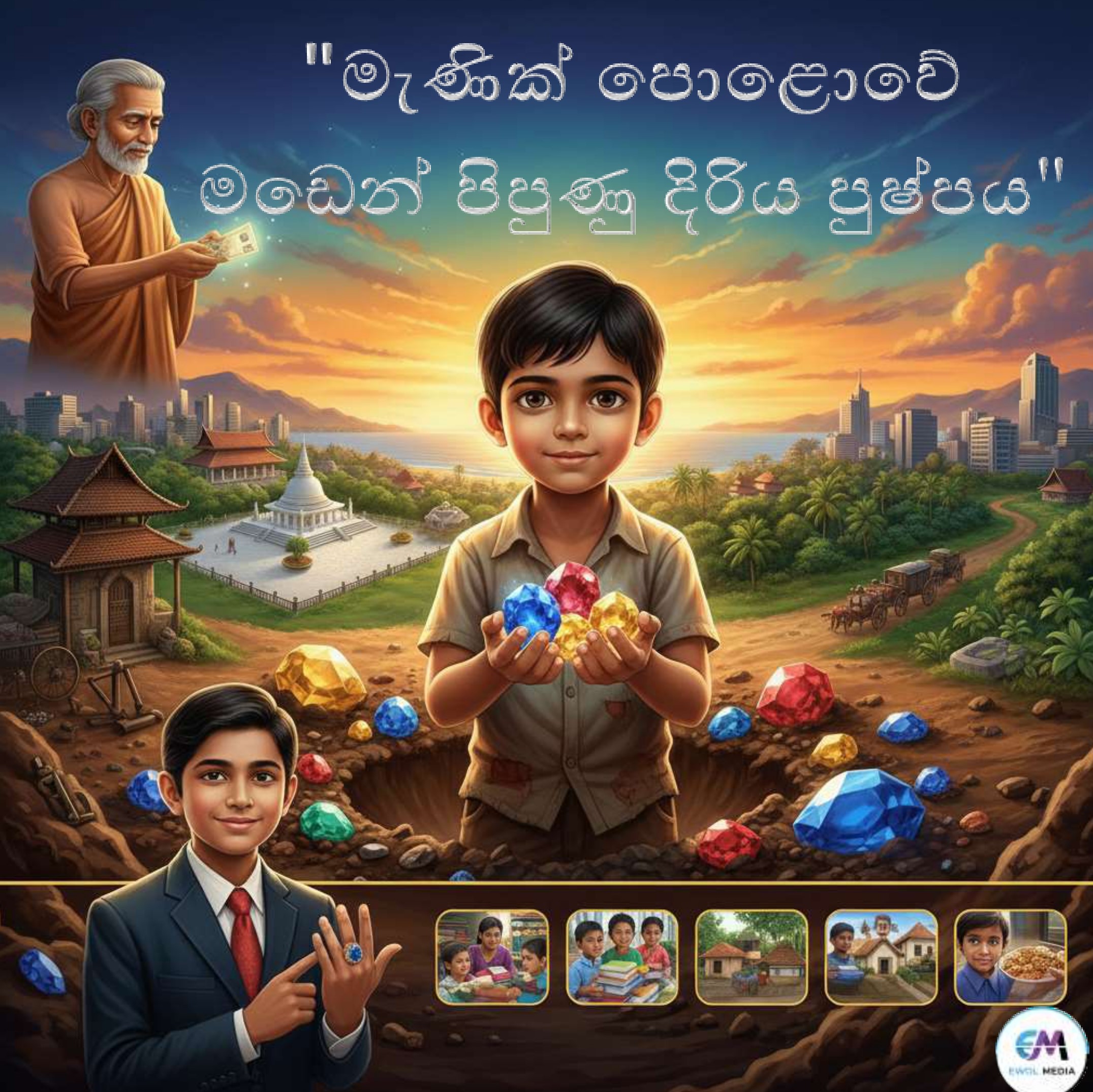 මැණික් පොළොවේ මඩෙන් පිපුණු දිරිය පුෂ්පය